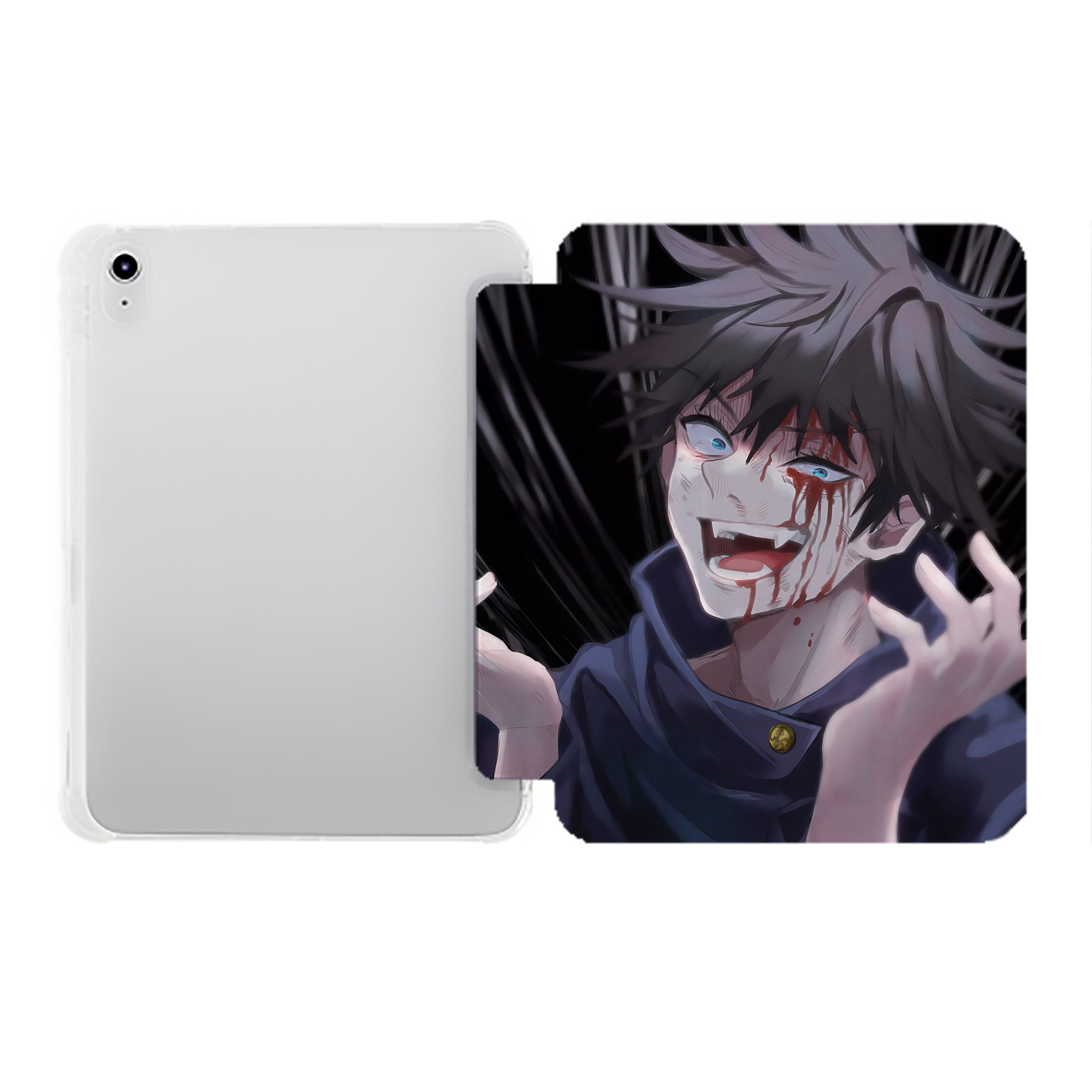 （画像用） SPY×FAMILY间谍家家酒 IPad ケース ペン収納付き 三つ折りスタンド PUレザー×シリコン 対応機種9.5/10.5/10.9インチ